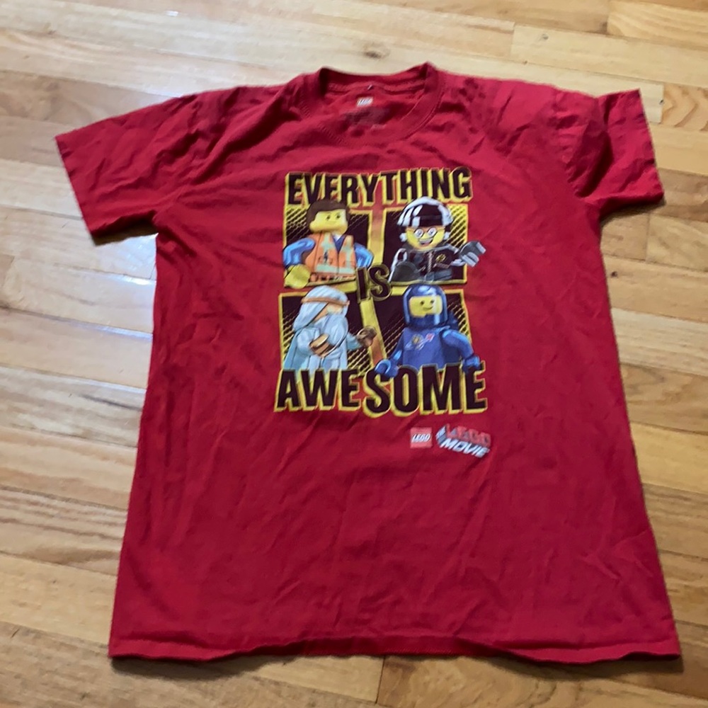 Lego red tee